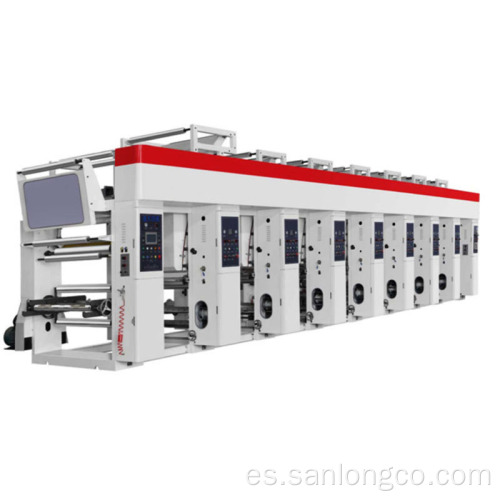 Impresora de plástico digital automática de 8 colores